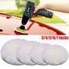 3/4/5/6/7 Дюймов Шерстяной Полировальный Диск Вощение Полировка Полировка Уход за Автомобильной Краской Полировальные Пады Для Автомобиля Авто Аксессуары для Мойки