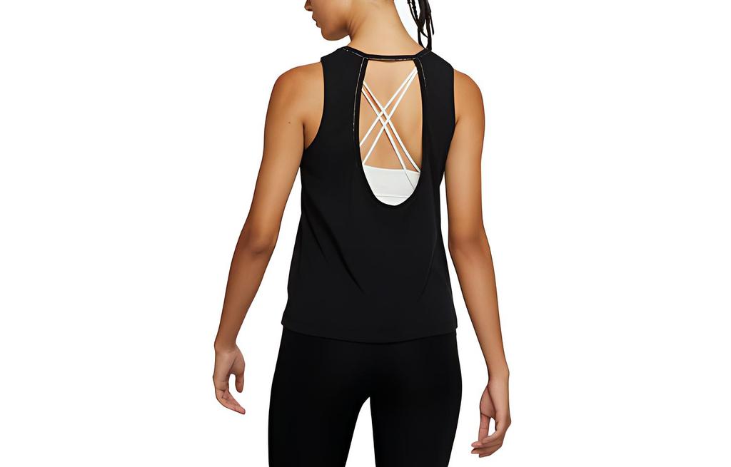 Nike Спортивные майки без рукавов Dri Fit Женские Черный Другое DD5805-010