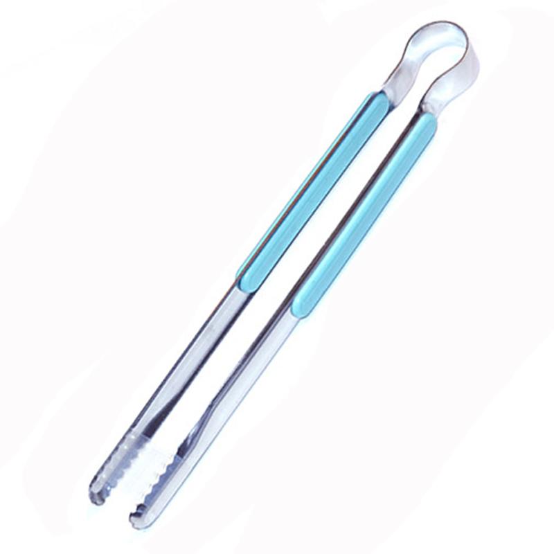 Korean BBQ Tongs Stainless Steel Food Tongs Barbecue Grill Meat Tongs Salad Bread Toast Clip Ice Tongs Kitchen Cooking Utensils