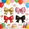 29-дюймовый гигантский воздушный шар-бант, большие шары из алюминиевой фольги для вечеринки по случаю дня рождения, девичника, помолвки, свадьбы, годовщины