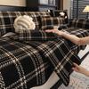 Новая британская клетчатая подушка для дивана, универсальная для всех сезонов, нескользящая и устойчивая к царапинам от кошек, подушка для сиденья дивана особой формы, ткань-подкладка, полотенце