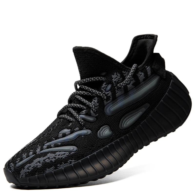 New Sneakers Men Shoes Mesh Breathable Male Trainers Street Trend Platform Walking Shoes For Men Light Sports Running Shoes