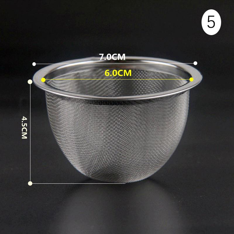 1 шт., многоразовый заварочный чайник из нержавеющей стали 304, ситечко для чая, чайник, чайный лист, фильтр для специй, кухонные аксессуары