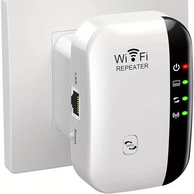Репитер WiFi 300 Мбит/с Усилитель WiFi-экстендера Усилитель WiFi-сигнала 802.11N Беспроводной WiFi-репитер большой дальности Точка доступа AP
