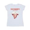 Disney Женская/дамская футболка Big Hero 6 Baymax San Fransokyo Heart Cotton