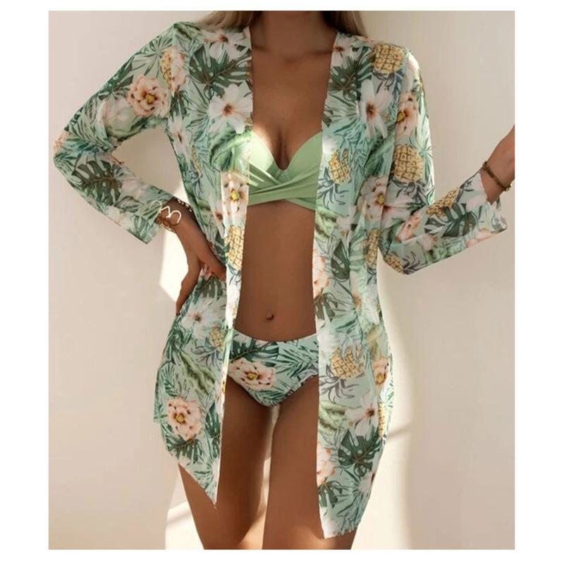 Женское бикини, сексуальный купальный костюм с высокой талией, пляжный купальник, женский летний купальник