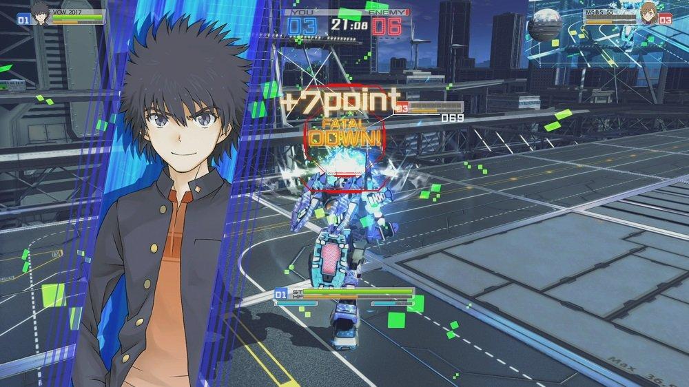Cyber Troopers X A Certain Magical Index A Certain Magical Cyber Troopers Virtual-On -PSVita