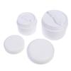 Refillable Empty Cosmetic Jar 50/100/120g Travel Size Face Cream Lotion Pot with Spoon for Vacation Trips