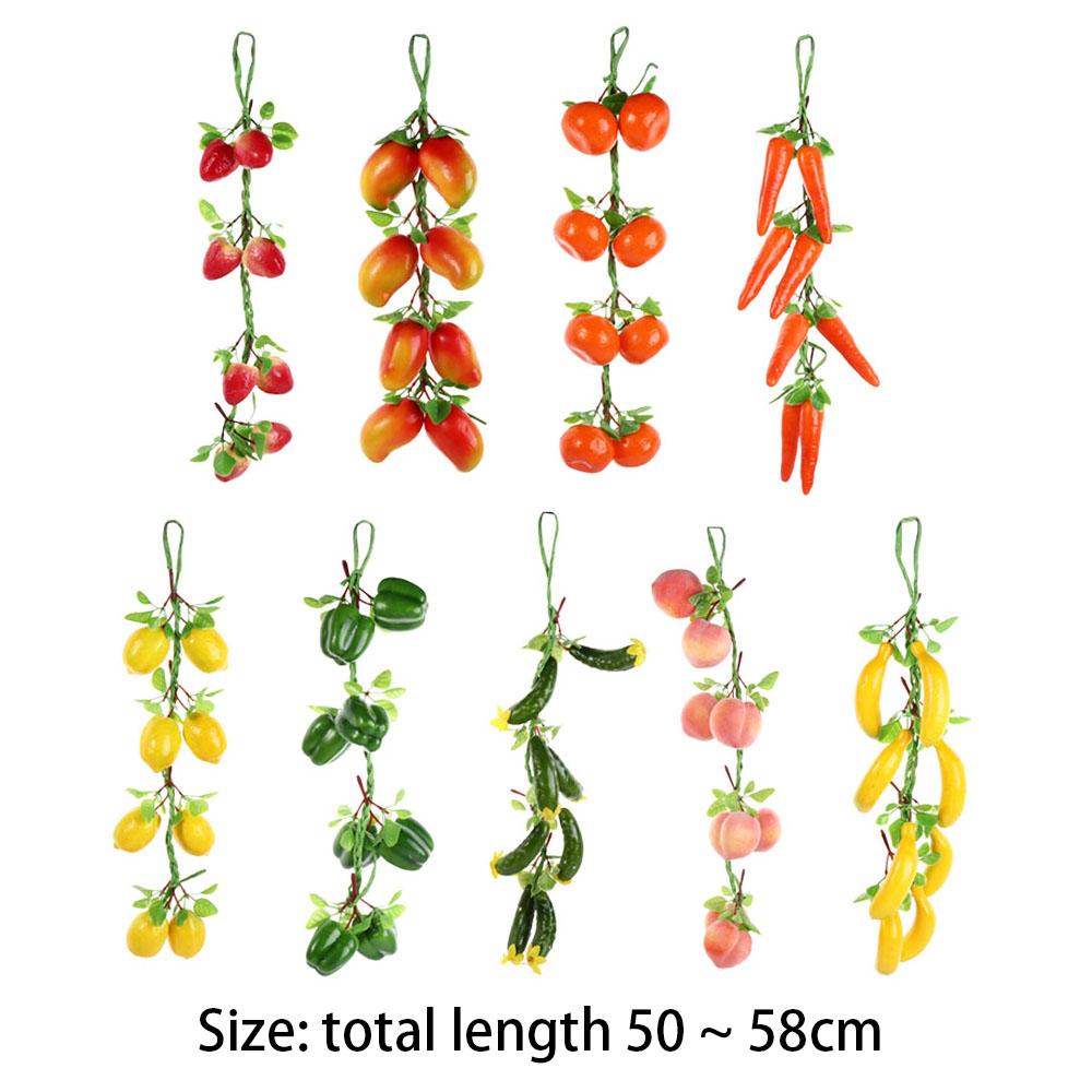 Foam DIY Fruit Plants Decoration Artificial Fruit Artificial Vegetables Wall Decor Fake Vegetables