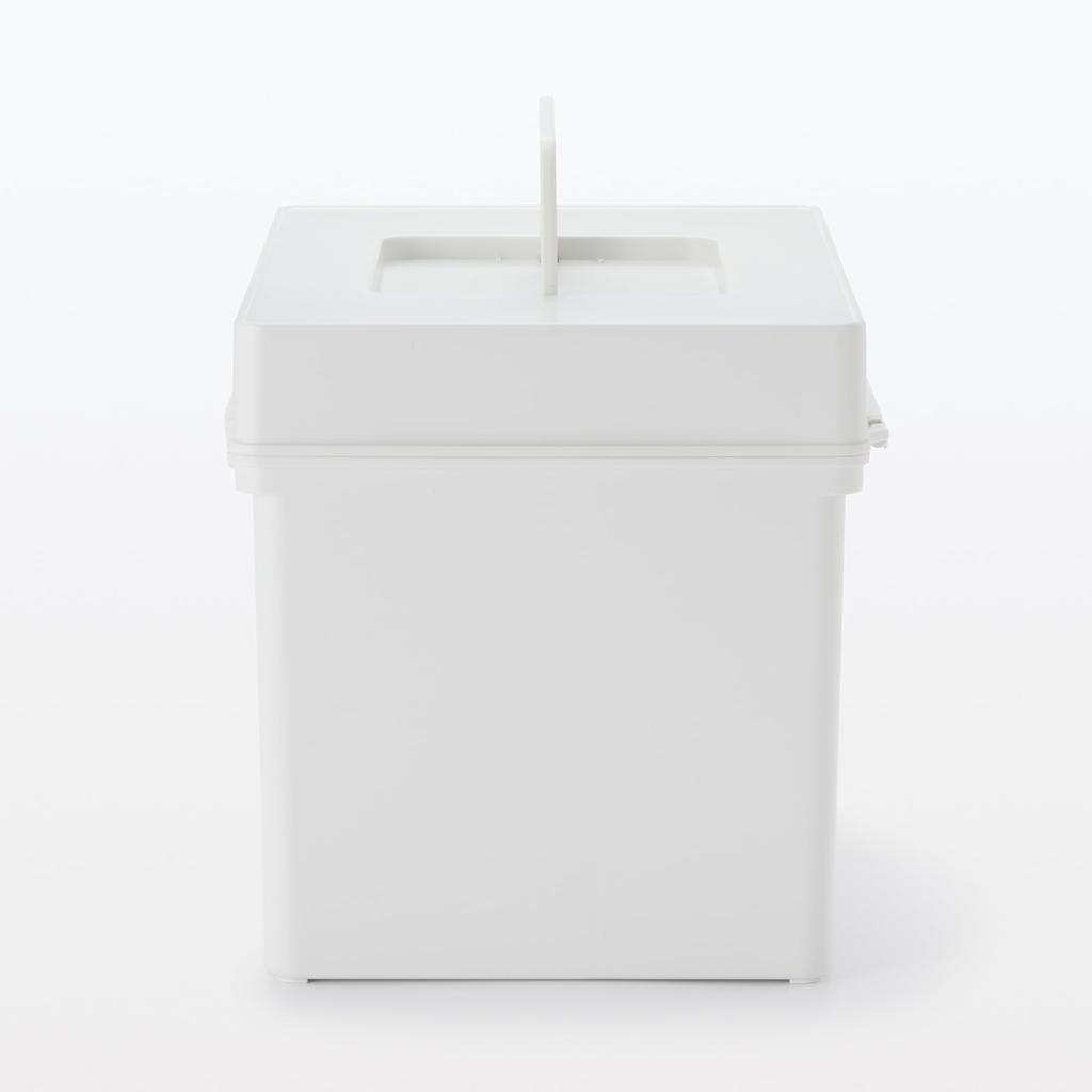 MUJI Полипропиленовый Аптечный Ящик Бело-серый KG0WYA4S