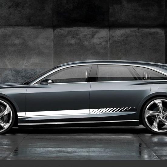 1 пара наклеек на боковую часть кузова автомобиля, ПВХ, водонепроницаемая, устойчивая к ультрафиолетовому излучению, самоклеящаяся, универсальная, для внедорожников, для украшения кузова автомобиля, наклейка, внешние аксессуары для автомобиля