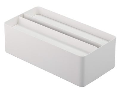 Ящик для бумажных полотенец Yamazaki Jitsugyo с крышкой Tower Paper Towel Tissue Case 4761, белый, прибл.
