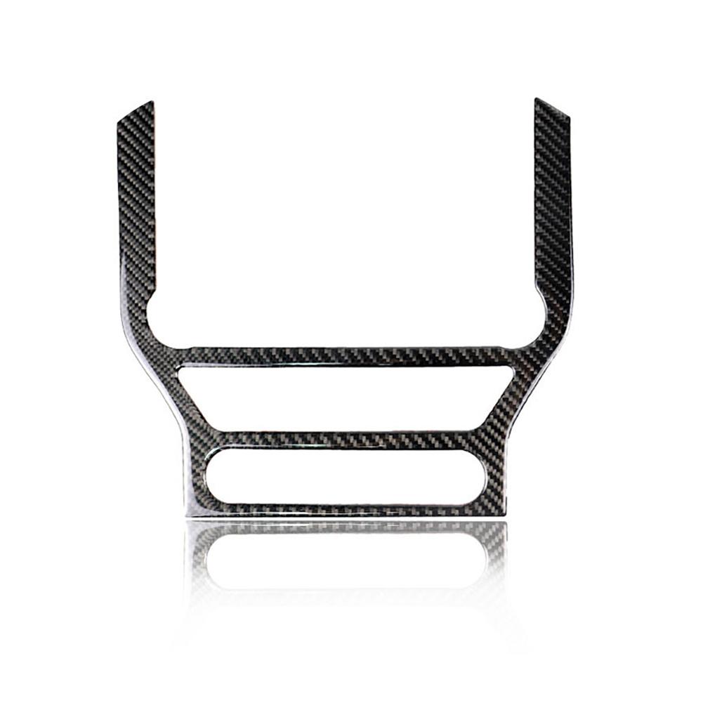 Углеродное волокно мультимедийная консоль крышка наклейка панель отделка украшение для Ford Mustang 2015 2016 2017 2018 автомобиль