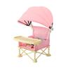 Portable Baby High Chair Folding Toddler Camping Chair Dining Seat Adjustable Safety Belt Multifunctional Booster