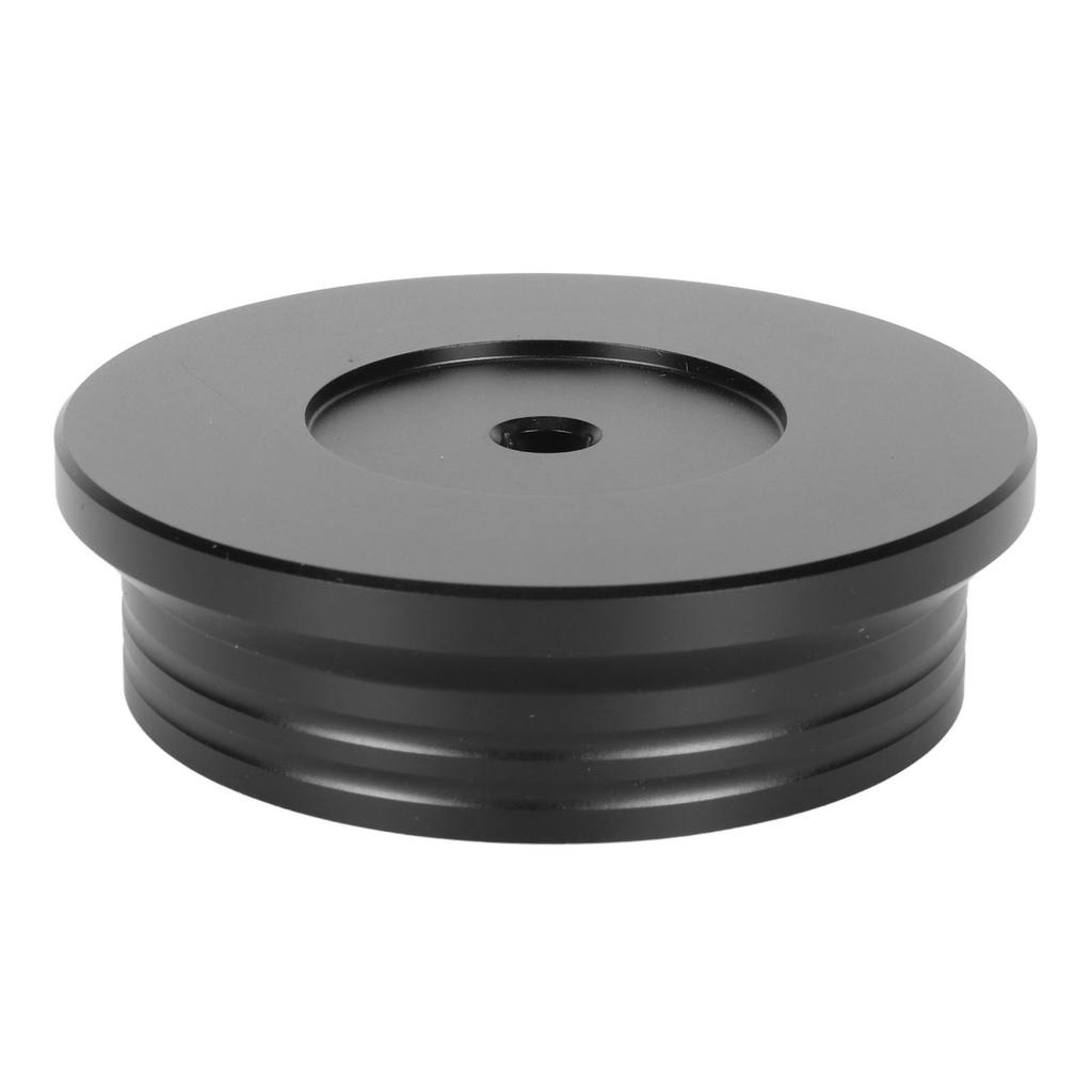 Hi-Fi Стабилизатор диска Алюминиевый сплав Универсальный прижим для пластинок для проигрывателя LP Черный