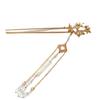 Headdress Bridal Fashion Butterfly Chinese Tassel Tassel Hairpin Flower Hair Sticks Plate Hair Fork