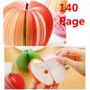 Fruit Shaped Scrapbooking Notepad Memo Stationary Notes Cute Pad Scratchpad Papers 1Pc/140 Page
