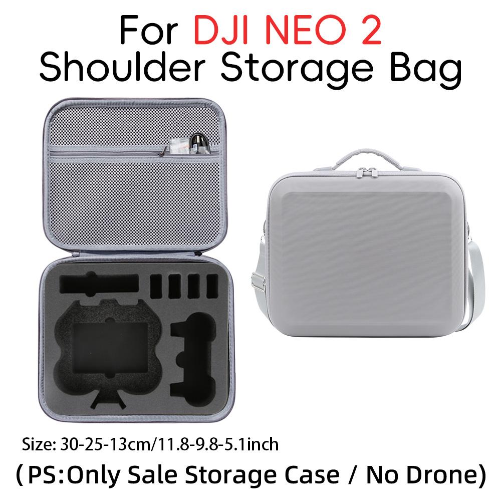 Для DJI Neo 2 Чехол Чемодан Сумка через плечо Переносной бокс Ударопрочный чехол для аксессуаров дрона DJI Neo 2