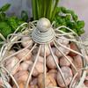 White Openwork Metal Fruit Platter in the Provence Style