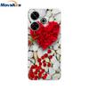 Для Xiaomi Poco M6 4G Чехол Роскошная Крышка Телефона Ударопрочный Бампер Защитный Корпус Прозрачный Прозрачный Корпус Для Poco M6 Pro Чехлы
