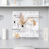 1 Set DIY Long Lasting Useful Smooth Edge No Punching Required Wall Hanging Storage Shelf Organizer Rack
