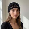 Elegant Crochet Hat Thin Weave Cap Fashion Hollowed Out Knitted Hat  Apparel Accessories
