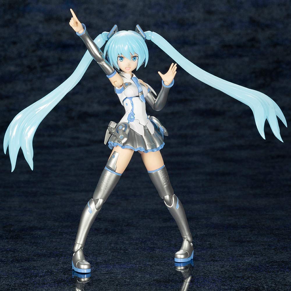 Juya Frame Arms Girl Frame Music Girl Snow Miku Высота 150 мм Немасштабная пластиковая модель FG068 прибл.