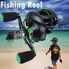 Рыболовная катушка Рыболовная катушка для приманки с ручкой из ЭВА, передаточное число 8,1:1, карбоновая рыболовная катушка для приманки