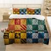 Map Academy Icon Magic Harry Potter Duvet Cover Set Comfortable and Warm Bedding Set for Decorating Your Bedroom and Best Gifts