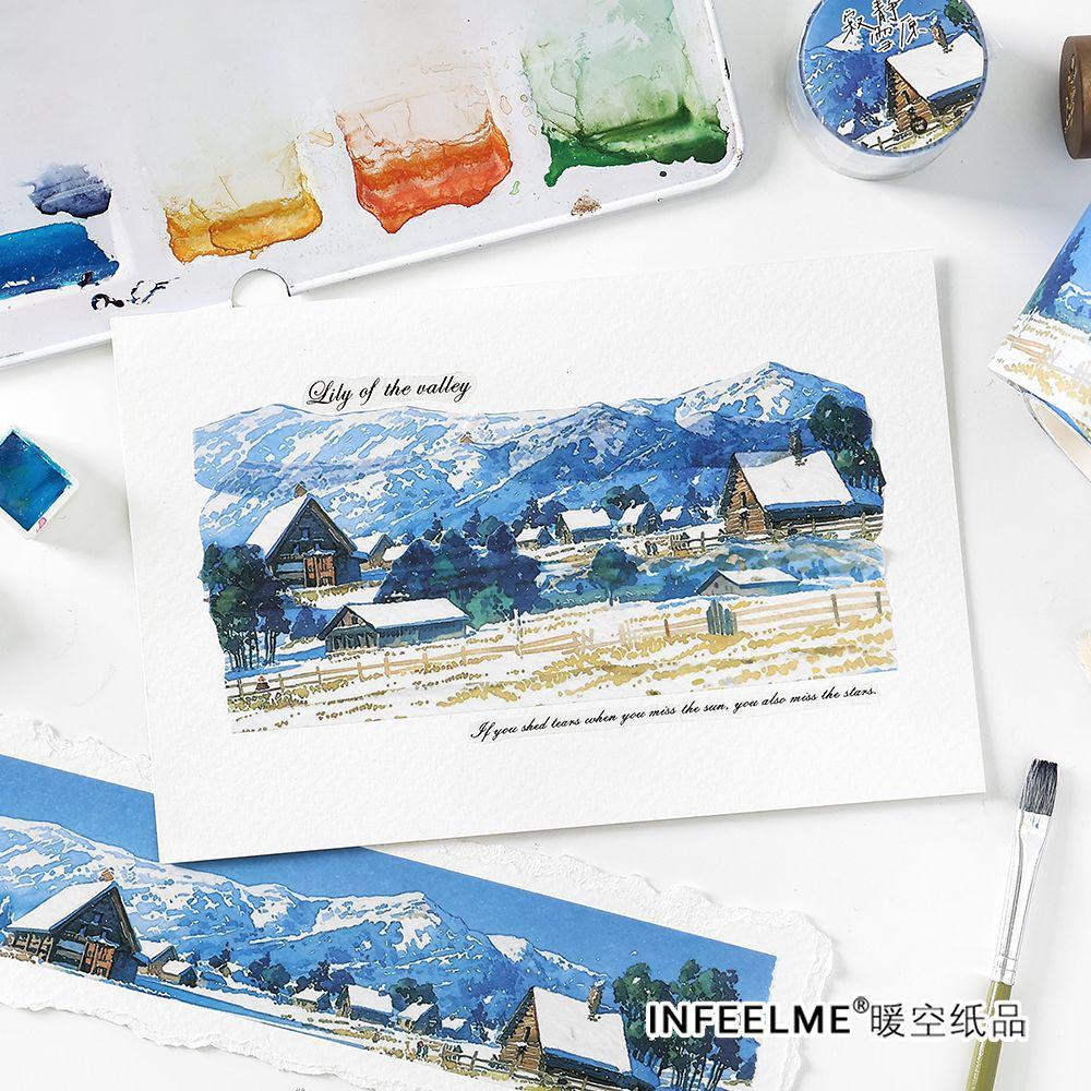 1pcs/1lot Decorative Adhesive tapes slow season Scrapbooking DIY Paper Scrapbooking Stickers