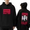 Oasis Live'25 CARDIFF Autumn Winter Hoodie Men Women's 2025 Tops Fashion Hip Hop Streetwear Vintage Fleece Long Sleeve Pullovers