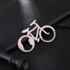 Metal Beer Bottle Opener Cute Bike Bicycle Keychain Key Rings For Bottle