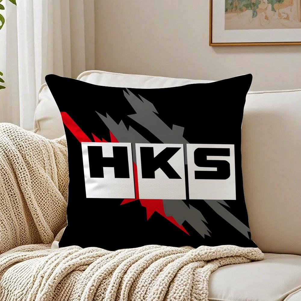 HKS Pillow Auto Tuning Brand Cushion Cushion Cover Pillowcase Antidustmite living Room Sofa Decor Cushion Room