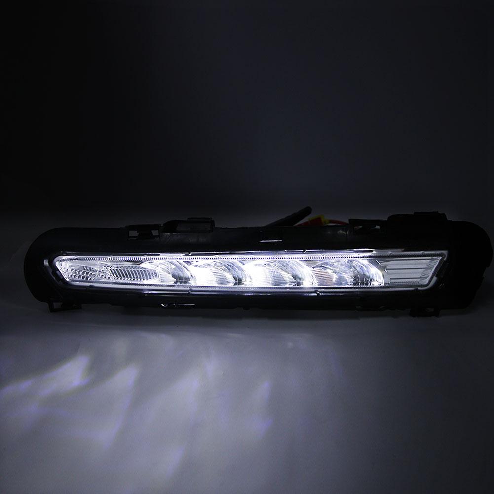 1 пара автомобильных дневных ходовых огней DRL светодиодные дневные противотуманные фары для Ford Mondeo 11?12