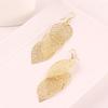 Серьги Bluelans, серьги-капли в форме листа, вечерние, висячие крючки, женские ювелирные изделия, подарки