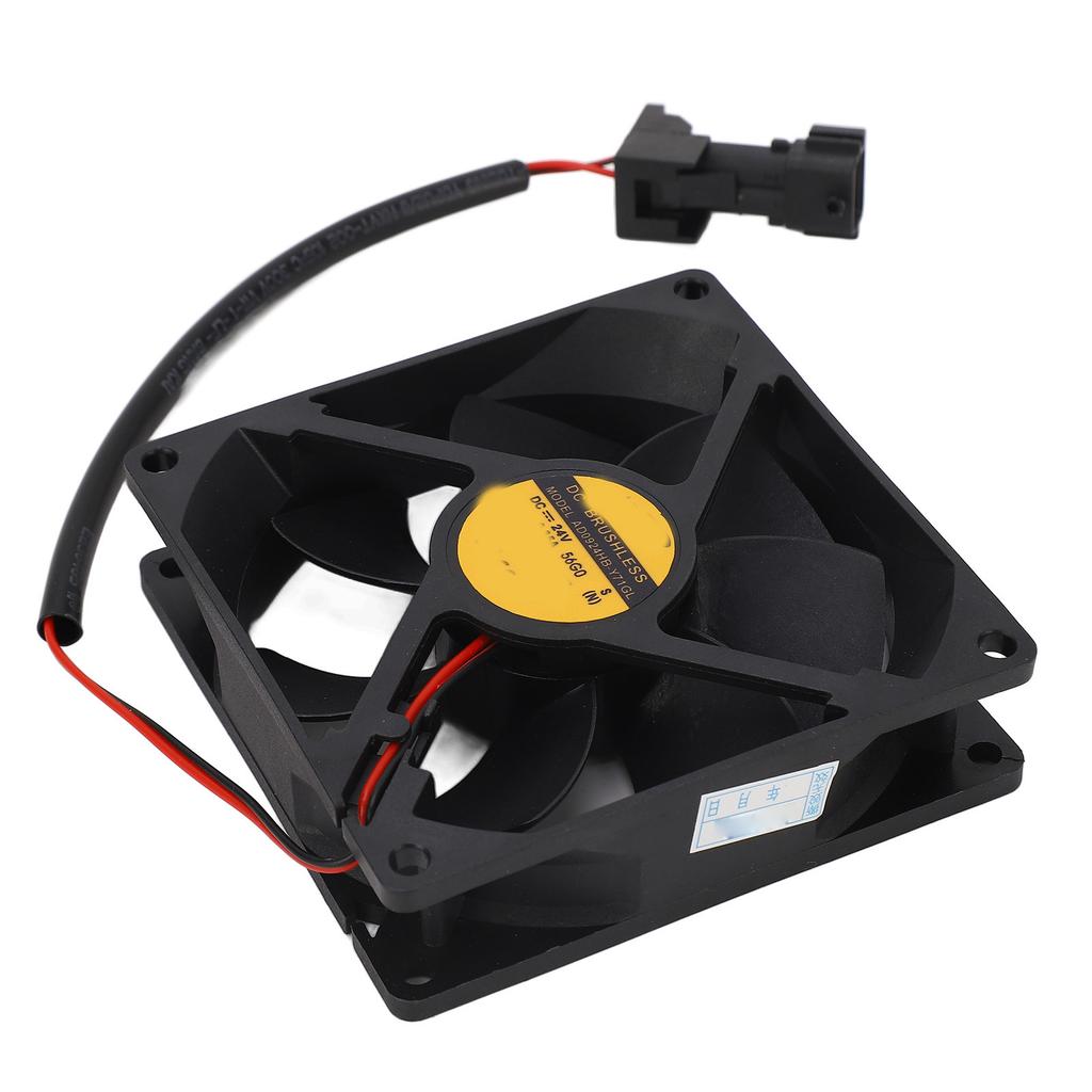 Вентилятор охлаждения вилочного погрузчика 24 В AD0924HB Y71GL Аксессуар для вентилятора охлаждения для E14 16 18 20‑335 T20AP