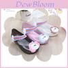 Детские туфли Mini Melissa Mary Jane с единорогом, дышащие, удобные и очаровательные
