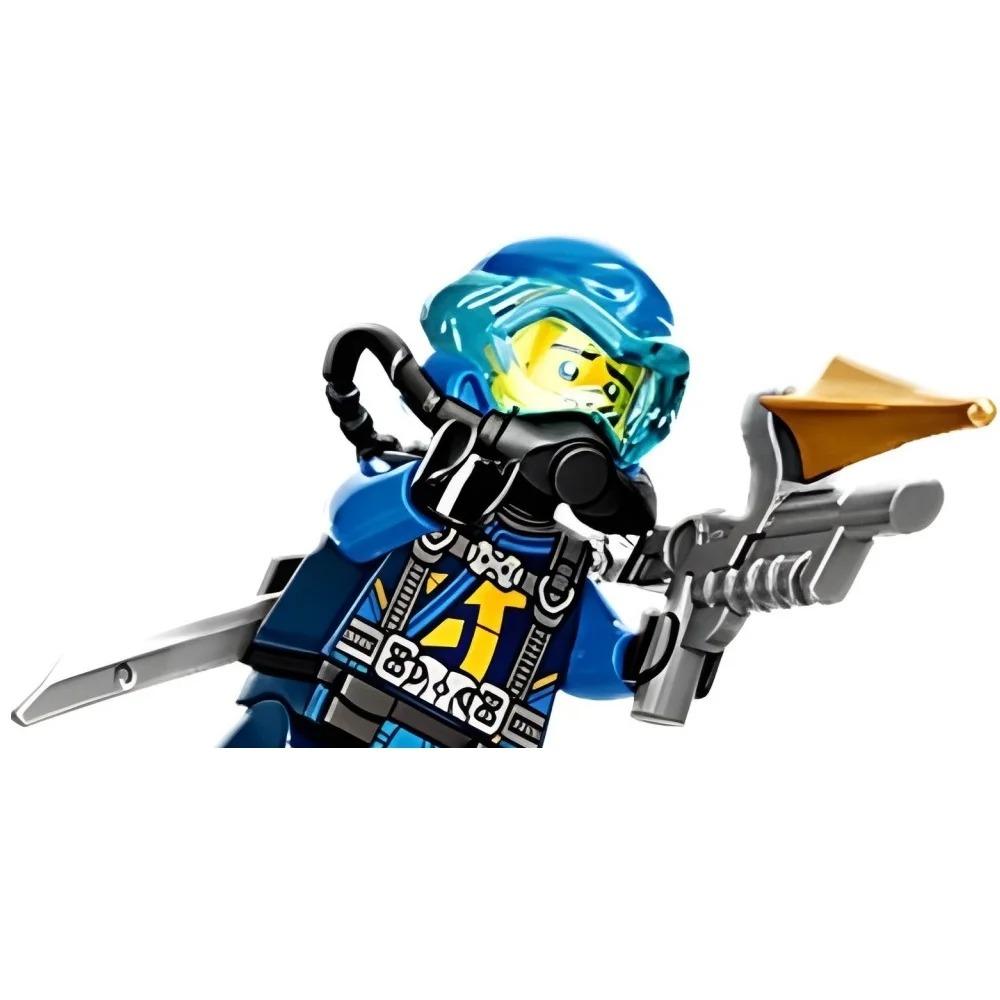 Набор Ниндзя Конструктор Драконы Огненного Леса Запретная Пятерка Мини Фигурки Игрушки