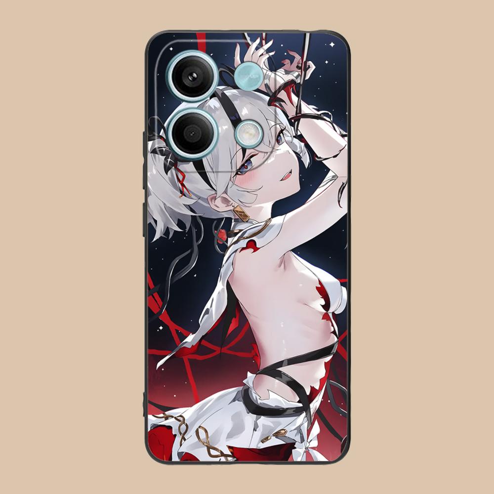 Чехол для телефона Wuthering Waves Camellya для Xiaomi 15 14 13 12 Mi 11 T Ultra Lite Pro S X 5G Цветной Печатный Чехол Роскошный Красивый