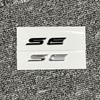 gycsn9 New Style 3D ABS For Fusion SE Chrome Gloss Black Emblem Badge Nameplate Decal
