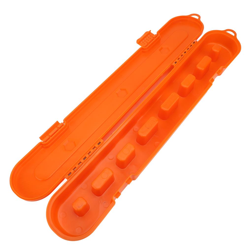 Ящик для хранения цепи бензопилы, пластиковый органайзер большой емкости, чехол для переноски цепи электропилы, оранжевый