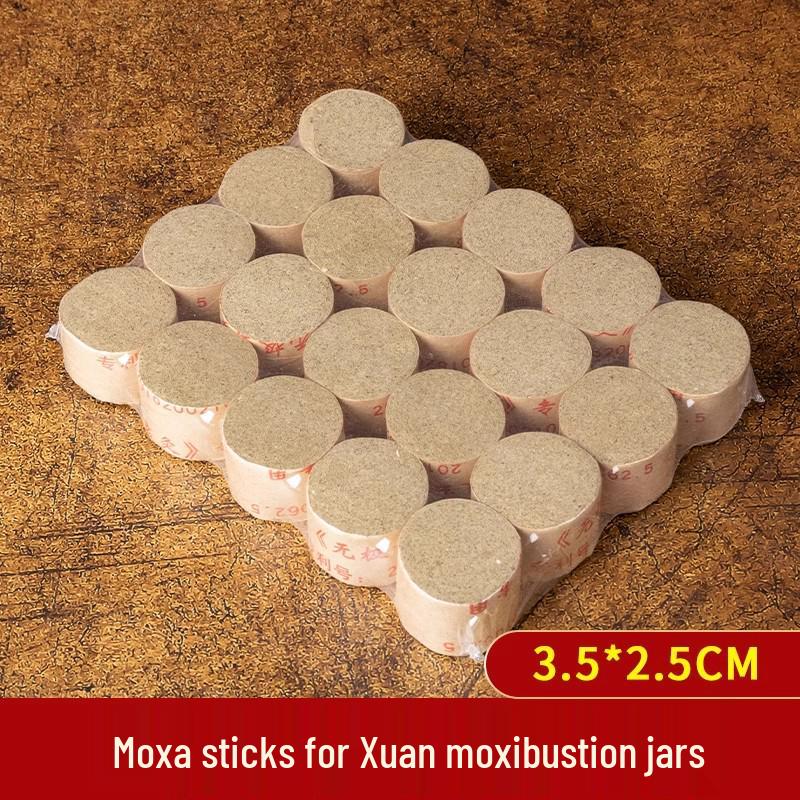 Очень большая толстая мокса-палочка из чистой полы для моксотерапии - Выдержанная полынь, толстая палочка.