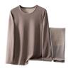 Long Johns Thermal Underwear for Men Fleece Lined Base Layer Set for Cold Weather Soft Stretch Top And Bottom Set