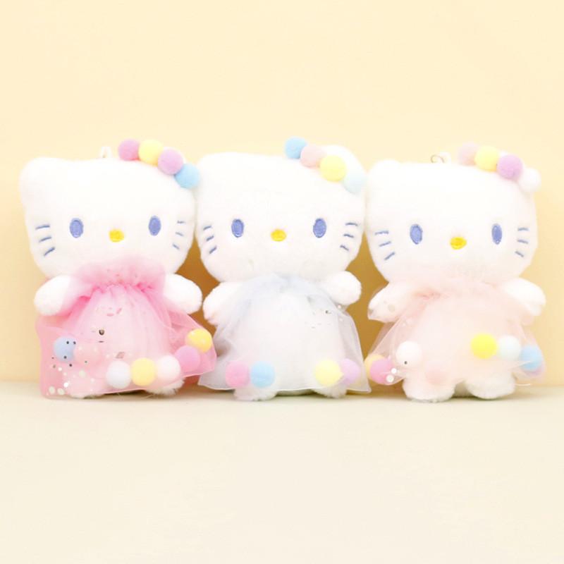 Очаровательный плюшевый брелок для ключей в виде кошки, милый котенок, подвеска для сумки, мягкая кукла для бросания на свадьбе