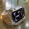 Прозрачный комплект для модификации для Apple Watch Ultra 3 2 49 мм Серии 11 10 46 мм 42 мм Ремешок из ПК+ТПУ для Iwatch 9 8 7 45 41 мм 40 44 мм