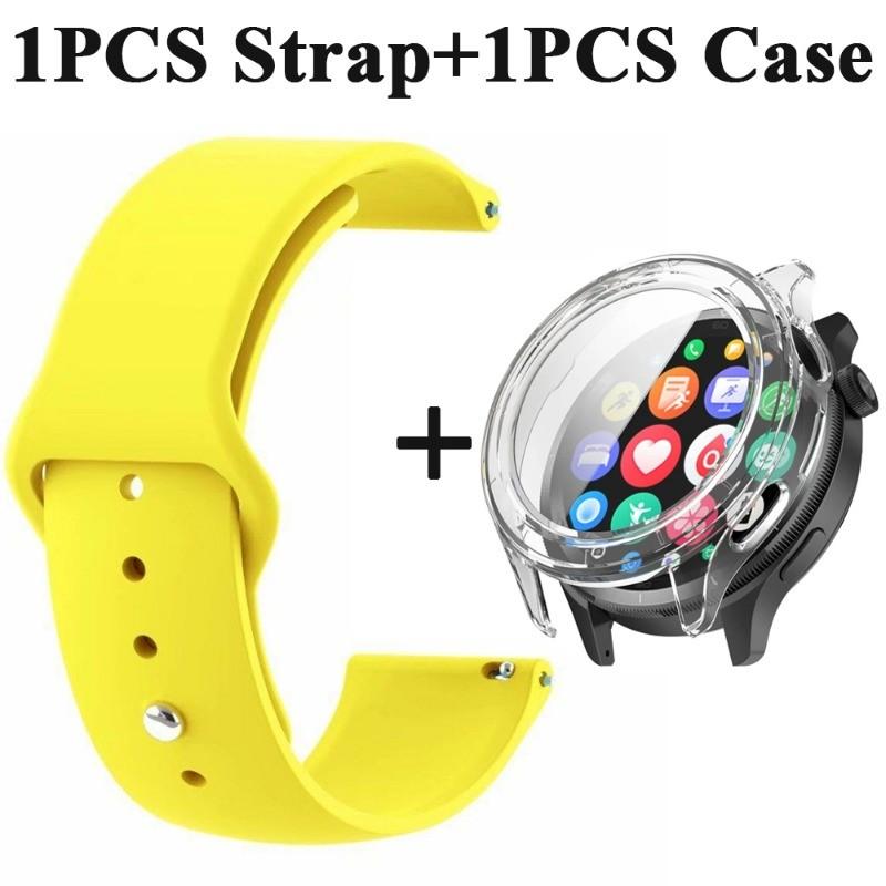 PC Case+Silicone Strap for Xiaomi Watch S4/S4 ESIM Sports WatchBand Bracelet for Xiaomi Watch S4 Watch Accessories