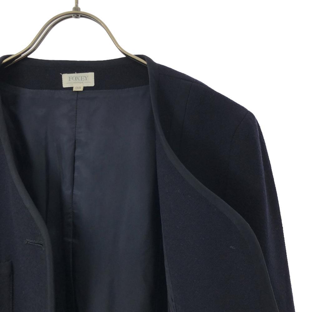 FOXEY BOUTIQUE сделано в Японии Куртка без цвета 38 черный Женская Б/у