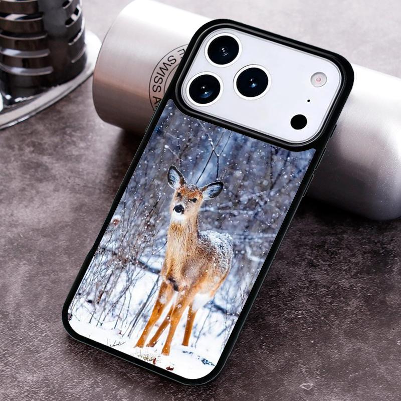 Чехол для телефона с изображением самца оленя, природа, для iPhone 17,16e,15,14,13,12,11,Mini,Pro,MAX, мягкий силиконовый чехол