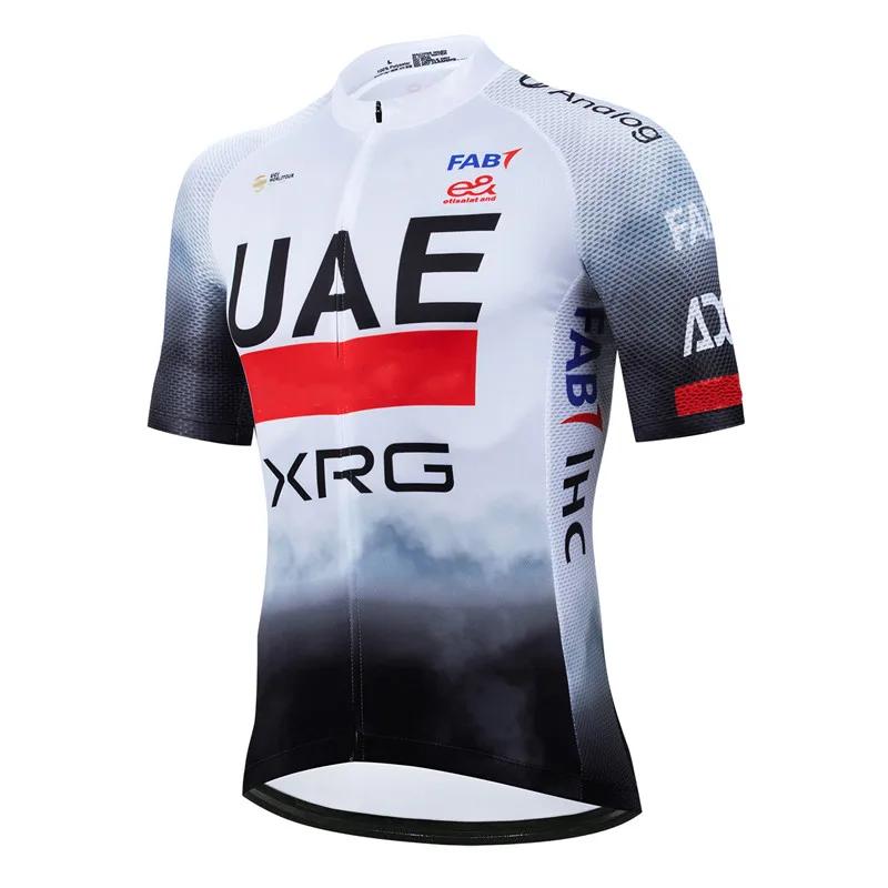 Новый комплект Pro Team 2025 Uae Cycling Jersey для мужчин, летняя велосипедная горная форма, Ropa Ciclismo, майка для мужчин, велосипедный костюм