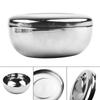 Rice Bowl Korean Stainless Steel Traditional Unbreakable Hot Selling Fashion